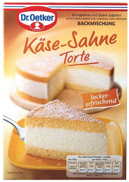 Dr.Oetker Kase-Sahne Torte Baking Mix 385g