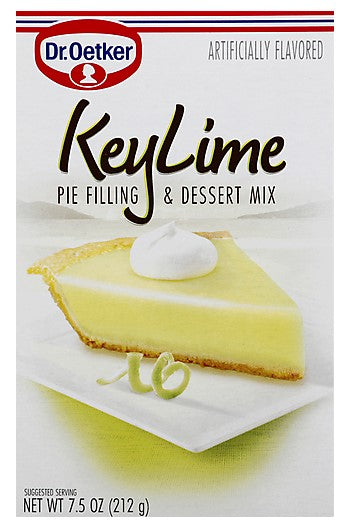 Dr. Oetker Key Lime Pie Filling And Dessert Mix  7.5 OZ