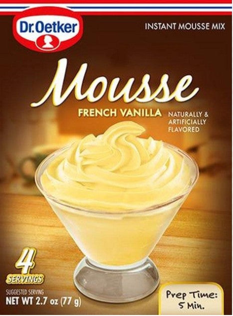 Dr. Oetker Mousse French Vanilla Mix 77 g