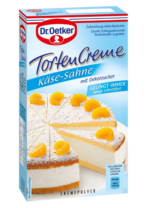 Dr.Oetker Tortencreme Kaese Sahne 150 g