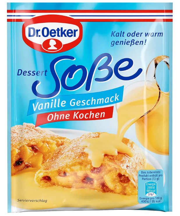 Dr. Oetker Vanilla Sauce 39 g