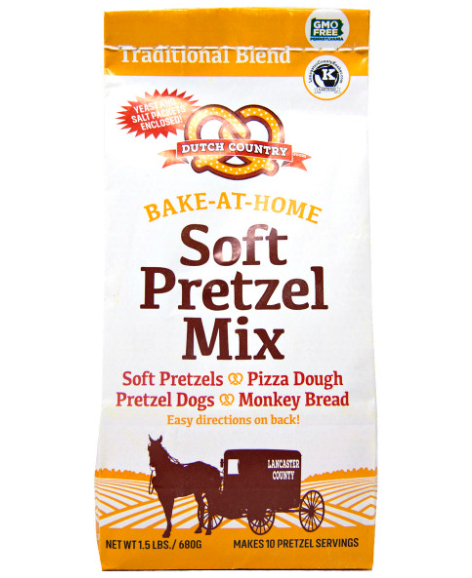 Dutch Country Soft Pretzel Mix 1.5 lb