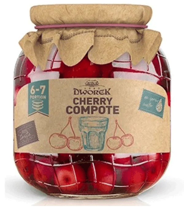 Dworek Compote Cherry 720 g