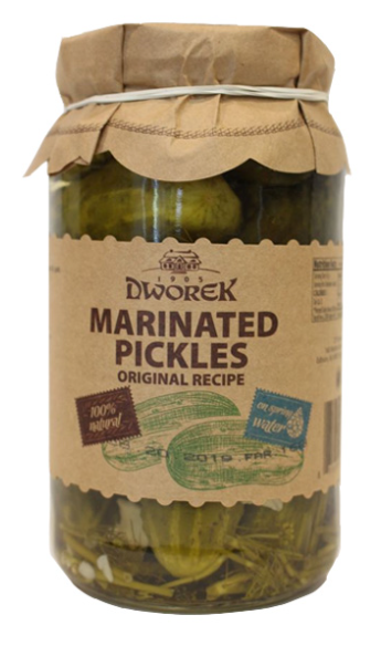 Dworek Pickles Marinated 900 g