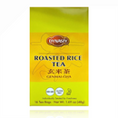 Dynasty Roasted Rice Tea Genmai-Cha 16 Tea Bags 1.13 oz box with Non-GMO and Gluten Free labels, ideal for green tea lovers seeking authentic Japanese flavor.
