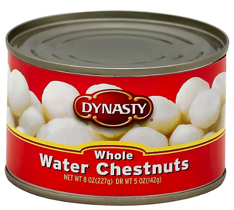 Dynasty Whole Water Chestnuts 8 oz
