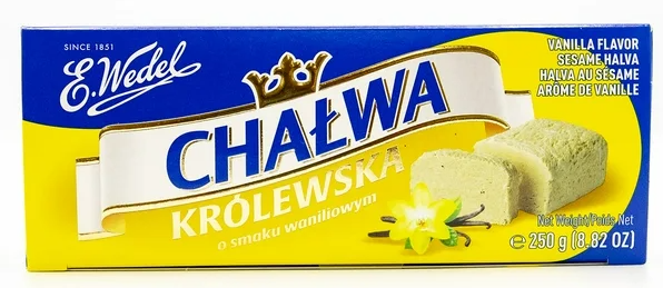 E. Wedel Halva Krolewska Vanilla Flavor 8.82 oz