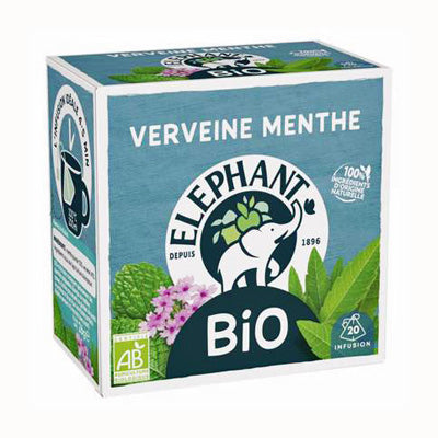 Elephant Verbena & Mint Herbal Tea 20 Tea Bags