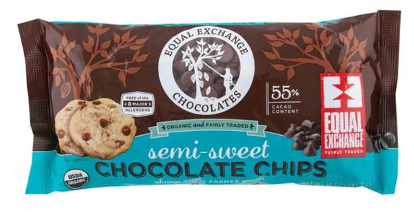 Equal Exchange Organic Chocolate Chips Semi Sweet 10 oz