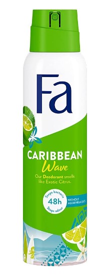Fa Caribbean Lemon Deodorant Spray 150ml