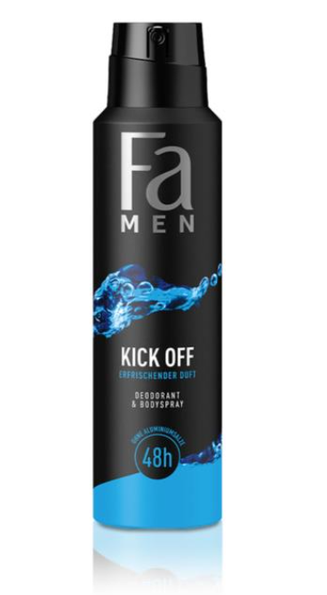 Fa Men Kick Off Deodorant Spray 150 ml