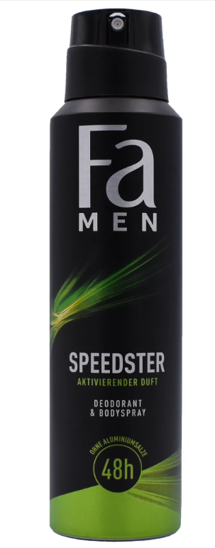 Fa Men Speedster Deodorant Spray 150 ml