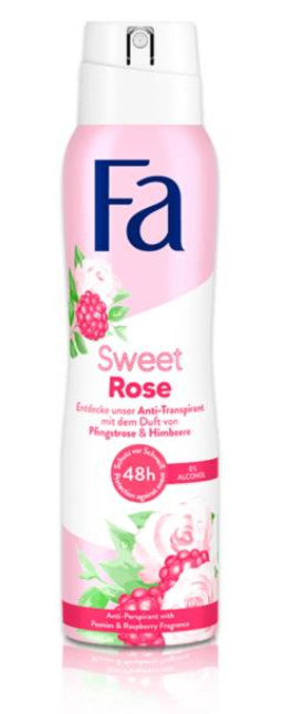 Fa Sweet Rose Deodorant Spray 150 ml