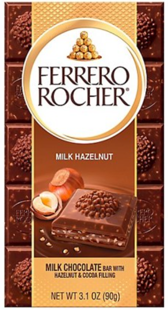 Ferrero Rocher Milk Chocolate Hazelnut 3.1 Oz