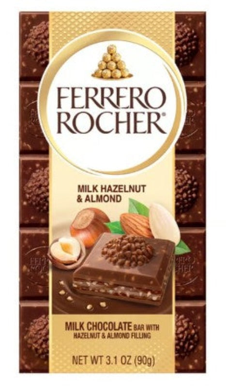 Ferrero Rocher Milk Chocolate Hazelnut And Almond 3.1 Oz