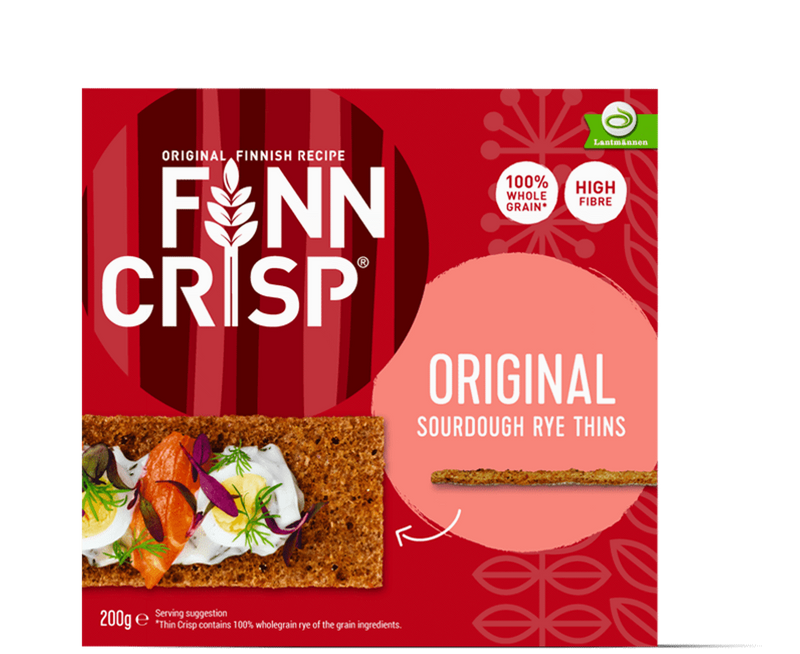 Finn Crisp Sourdough Rye Thins Original Crispbread 7 oz