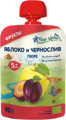 Fleur Alpine Baby Puree Fruit Apple And Prune Organic 90g