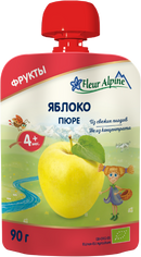 Fleur Alpine Bébé Purée de Fruits Pomme Bio 90g