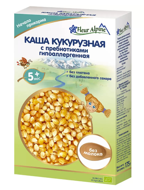 Fleur Alpine Corn Cereal with Prebiotics 175g
