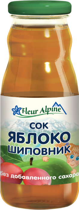 Fleur Alpine Juice Baby Apple-Rosehip Organic 200ml
