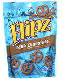 Flipz Milk Chocolate Covered Pretzels 5 oz