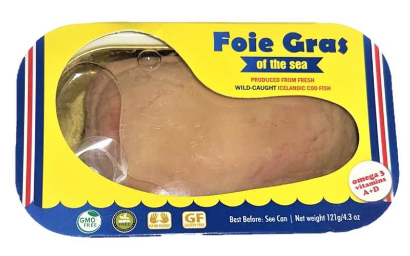 Foie Gras of the Sea Cod Liver Wild Caught In Own Oil 4.3 oz