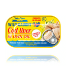 Foie Gras Of The Sea Cod Liver In Own Oil 4.3 oz