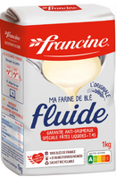 Francine Farine de ble Fluide T45 Original Fluid Wheat Flour 1kg