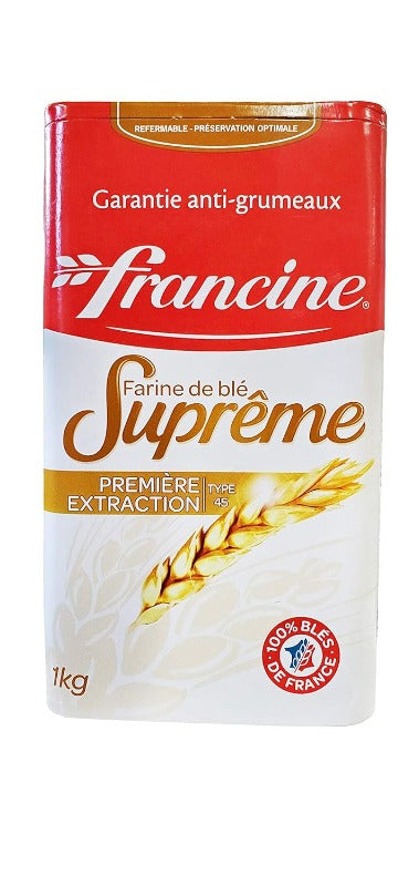 Francine Farine de ble Supreme T45 Wheat Flour 1kg