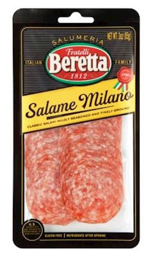 Fratelli Beretta Pre-Slice Salami Milano 3 Oz
