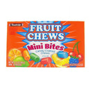 Fruit Chews Mini Bites Boîte de cinéma à mâcher enrobée de bonbons 3,5 oz