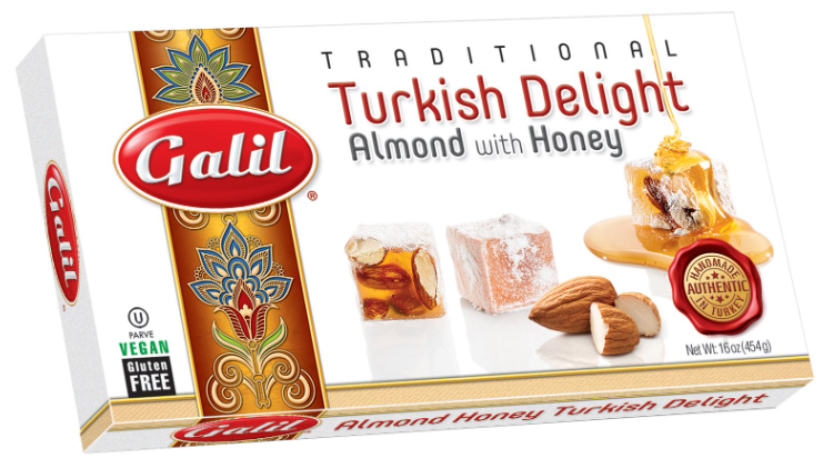 Galil Almond with Honey Turkish Delight 450 g