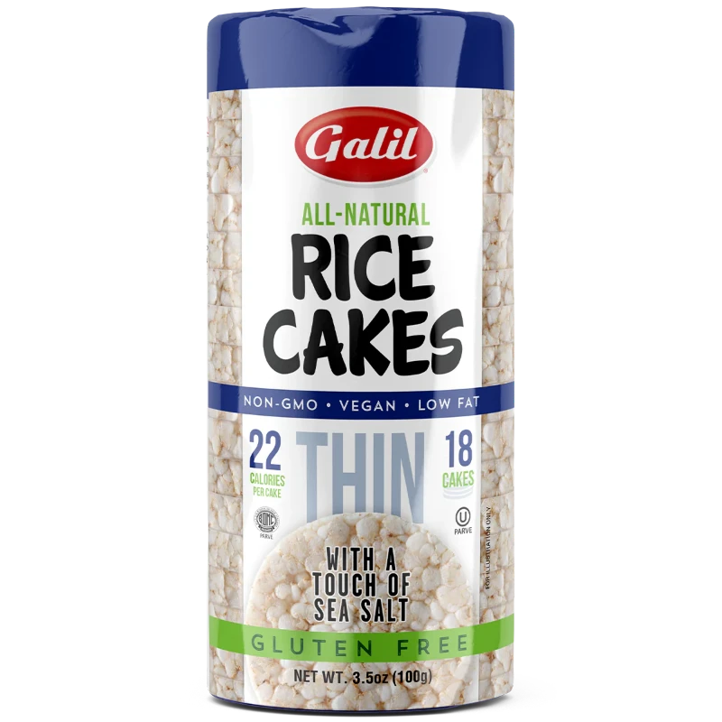 Galil Thin Rice Sea Salt Cakes 3.5 oz