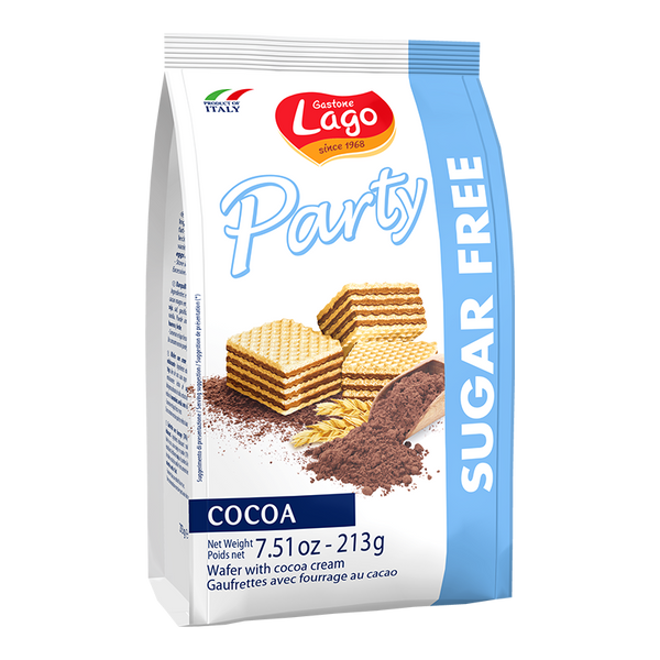 Gastone Lago Party Wafers Cocoa 7.5 oz