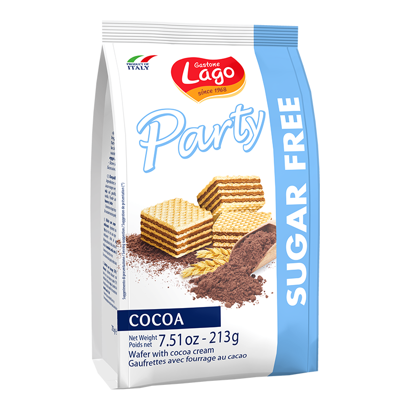 Gastone Lago Party Wafers Cocoa 7.5 oz