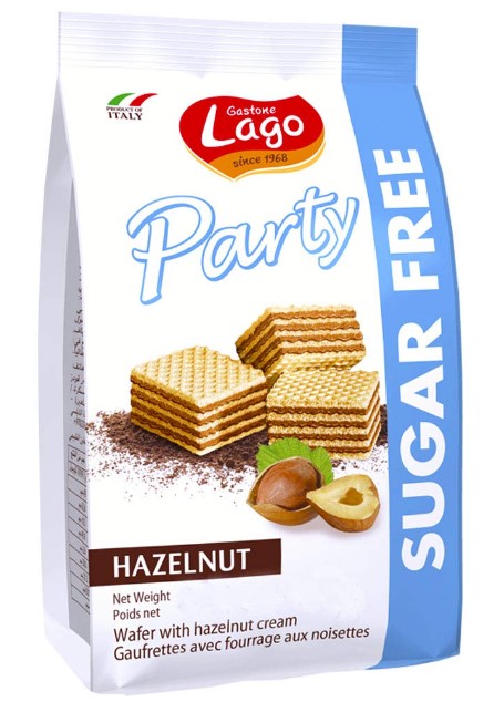 Gastone Lago Party Wafers Hazelnut 7.5 oz