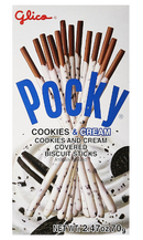 Glico Pocky Cookies & Cream Biscuit Stick 2.47 oz