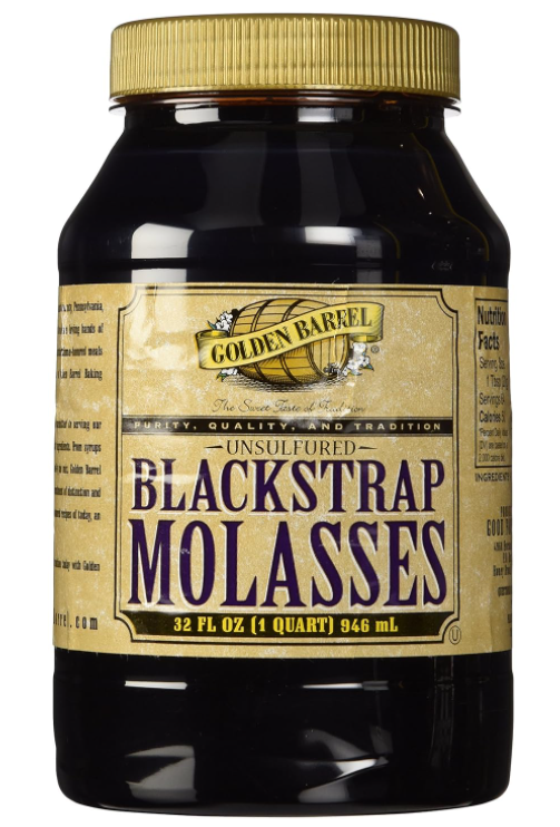 Golden Barrel Blackstrap Molasses Unsulphured 32 oz