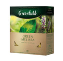 Greenfield Green Tea Melissa 100 x 2g