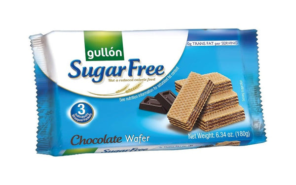 Gullon Sugar Free Chocolate Wafer 180 g