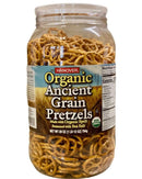 Hanover Organic Ancient Grain Pretzels with Sea Salt 28 oz