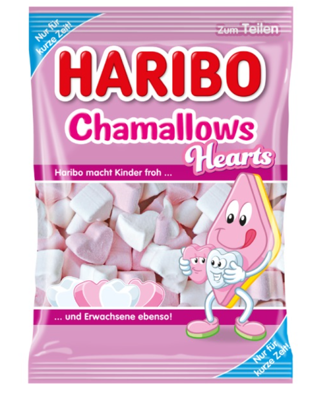 Haribo Chamallows Hearts 200g