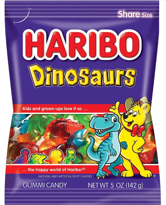 Haribo Dinosaurs 142 g