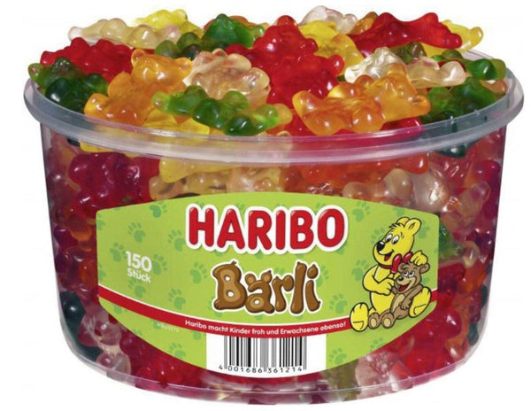 Haribo Gummy Candy Baerli 150 pcs