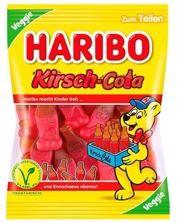 Haribo Kirsch-Cola Gummy Candy 175 g