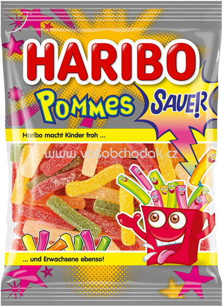 Haribo Saure Pommes Gummy Candy 175g