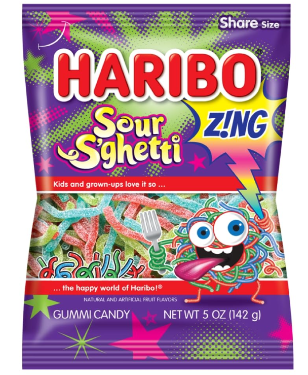 Haribo Sour S'ghetti 142 g