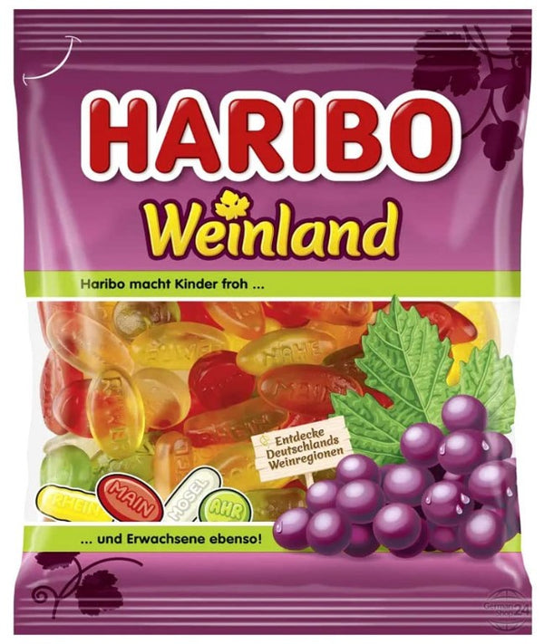 Haribo Weinland Gummy Candy 175g