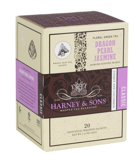 Harney and Sons Dragon Pearl Jasmine Tea 20 Bags