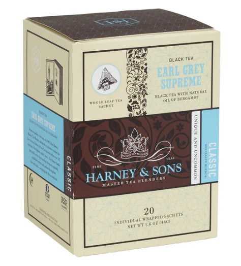 Harney and Sons Supreme Earl Grey Tea 20 Bags